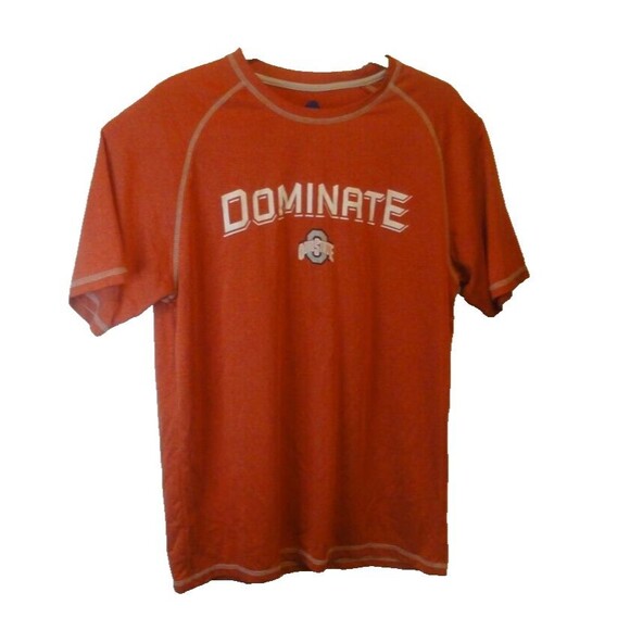 Ohio State Buckeyes NCAA Men’s Red T-Shirt – Size Large – 100% Polyester - Picture 1 of 5